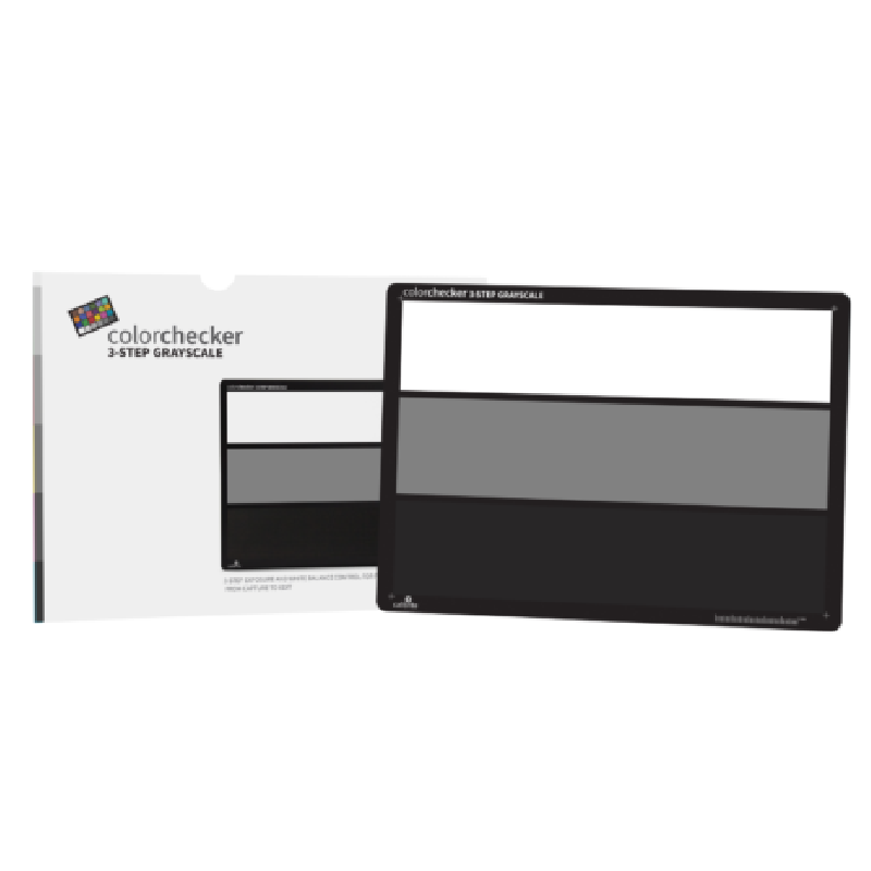 Colorchecker 3-Step Grayscale